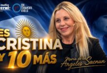 Photo of María de los Ángeles Sacnun: “Lo que está preso es el pensamiento nacional y la defensa de la Patria”
