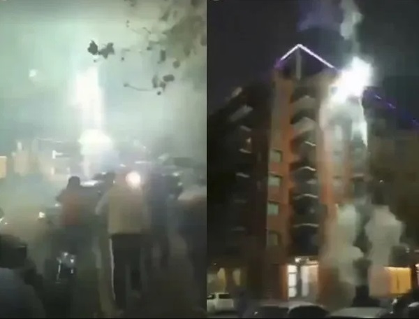 Photo of Así sonaron las bombas de los hinchas de Boca en el hotel del Corinthians