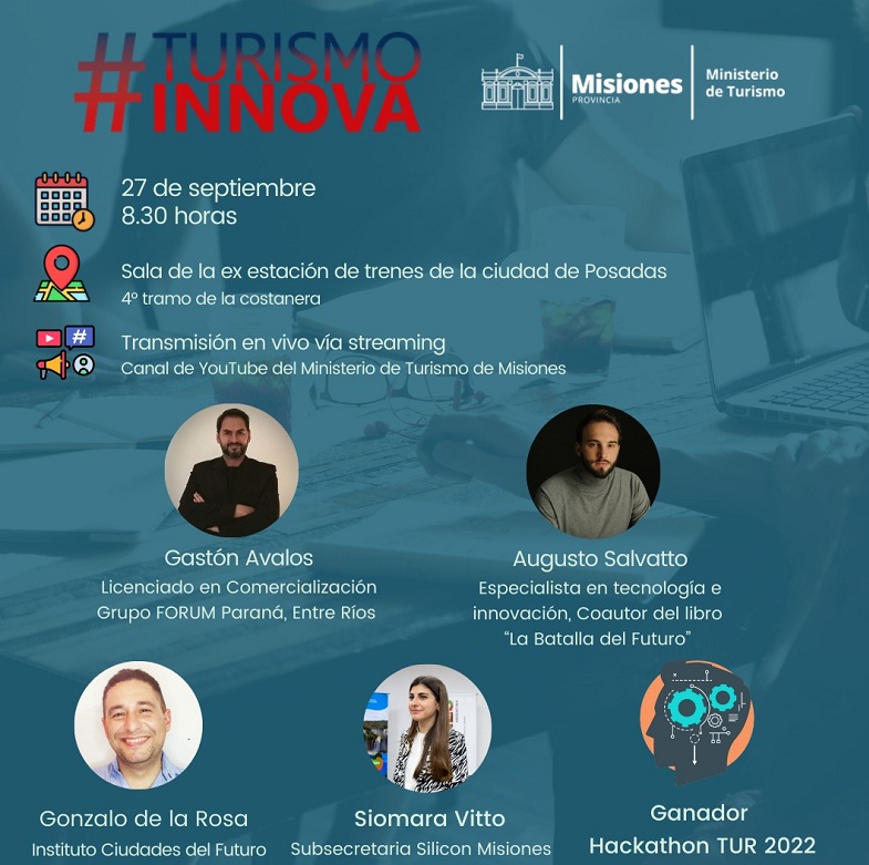 Con paneles sobre tecnologías y sustentabilidad, llega una nueva edición de “Turismo Innova”