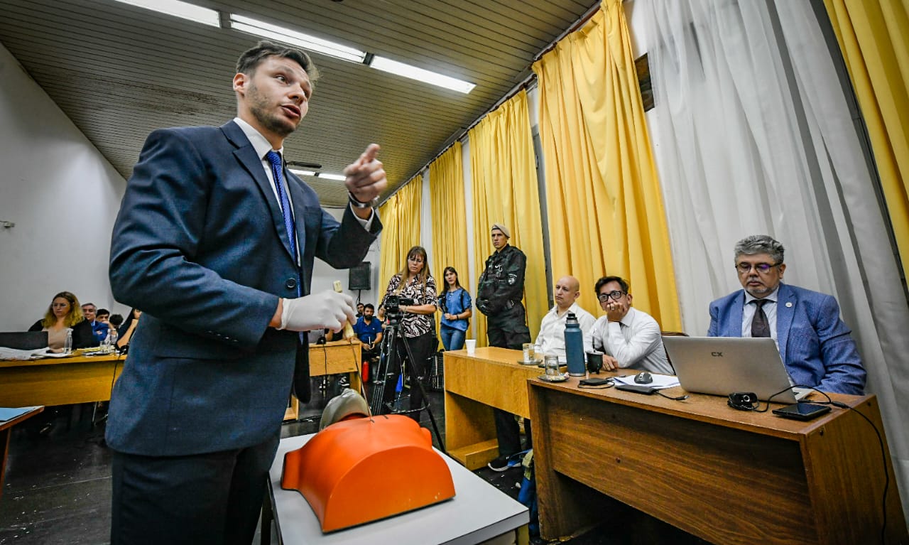 Alegatos en el juicio por el femicidio de Horacela Marasca Foto: Marcos Otaño