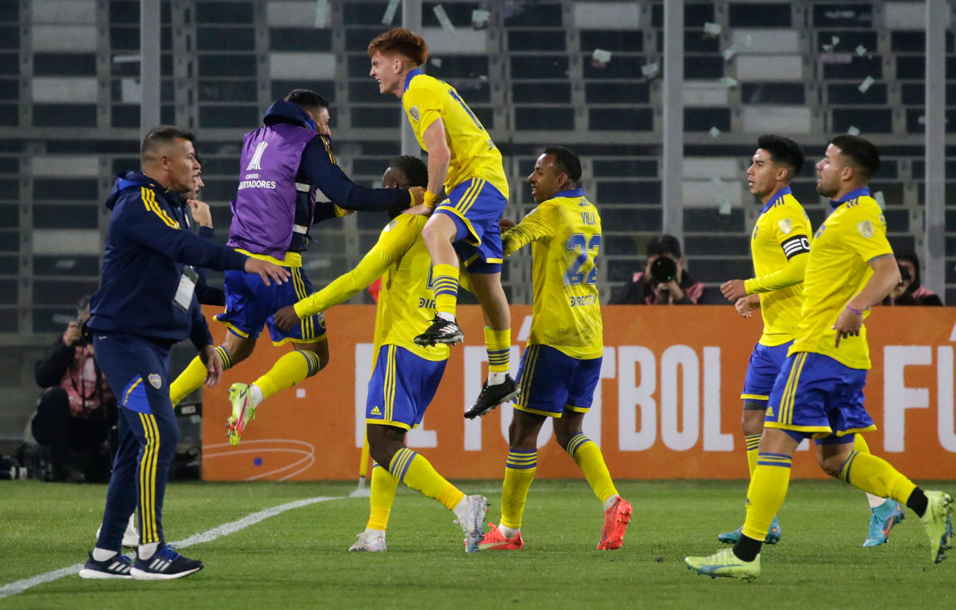 Boca le ganó a Colo Colo y lidera su grupo en la Copa Libertadores
