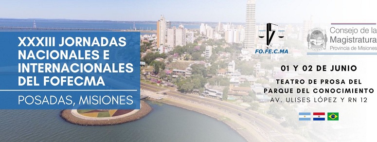 Posadas será sede de las XXXIII Jornadas Nacionales e Internacionales del FOFECMA