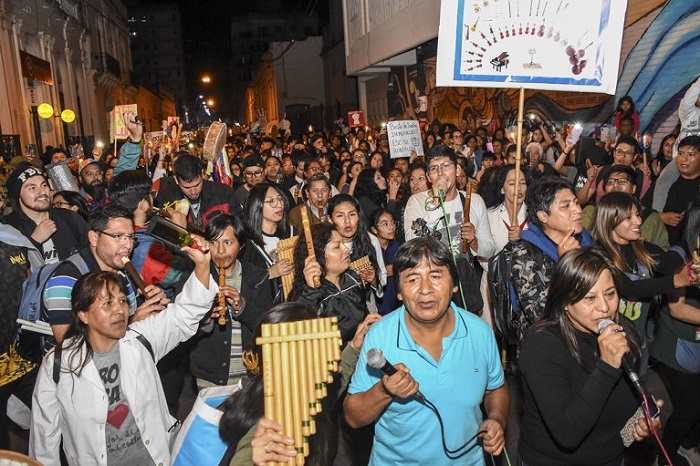 Photo of Multitudinaria marcha en Jujuy por la educación, la salud y en contra de la reforma constitucional de Morales