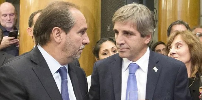 Nicolás y Luis, tíos de Santiago Caputo, estuvieron en el centro del poder durante la administración Macri (Foto: Archivo)