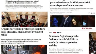 Photo of Ley Bases: así reflejaron los medios internacionales la votación y las protestas frente al Congreso