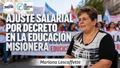 Photo of Mariana Lescaffette denuncia el ajuste salarial por decreto en la educación misionera