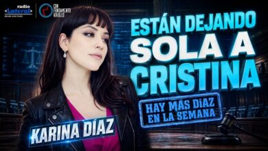 Photo of Karina Díaz denuncia la “complicidad mediática” y la urgencia de liberar a Cristina Kirchner