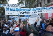 Photo of Masiva marcha universitaria para reclamar al gobierno que cumpla con la ley de financiamiento