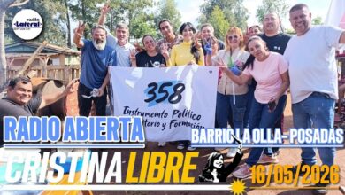 Photo of El peronismo se organiza en el barro: Radio Abierta en La Olla por la libertad de Cristina
