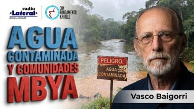 Photo of Vasco Baigorri denuncia el abandono de las comunidades Mbyá guaraní y la crisis del agua potable por la presión de Arauco