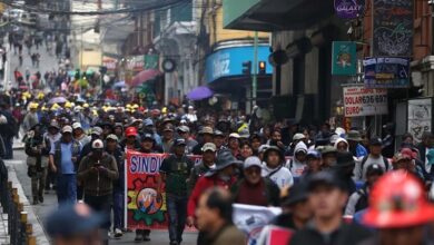 Photo of Cuarta semana de movilizaciones en Bolivia exige renuncia del presidente Rodrigo Paz