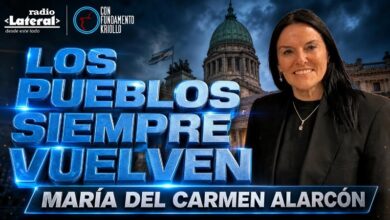 Photo of María del Carmen Alarcón: “No vamos a parar hasta que liberemos a Cristina porque es inocente”