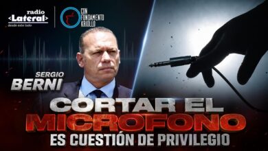 Photo of Sergio Berni tras el escándalo en el Senado: “Cortar el micrófono es un simbolismo político de no querer escuchar”