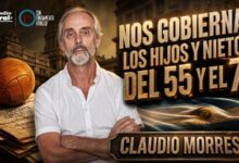 Photo of Claudio Morresi: “Estamos en un problema porque nos gobiernan los nietos del 55 y el 76”