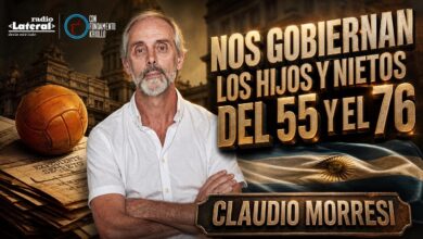 Photo of Claudio Morresi: “Estamos en un problema porque nos gobiernan los nietos del 55 y el 76”