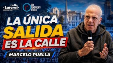 Photo of Marcelo Puella: “A Cristina no la vamos a sacar con un cartelito, se libera en la calle”