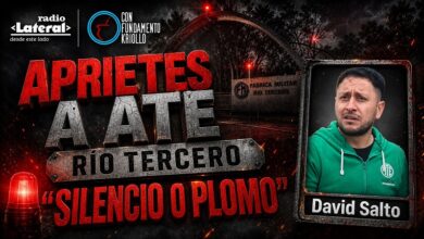 Photo of Grave denuncia de ATE Río Tercero tras recibir amenazas de muerte: “Silencio o plomo”
