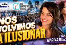 Photo of Marina Glezer y el renacer de la esperanza: “Nuestra esperanza democrática es Cristina”