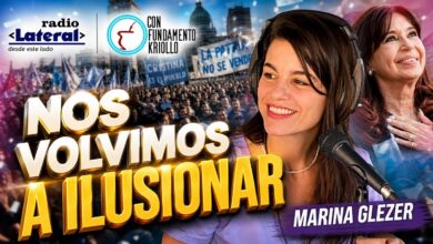 Photo of Marina Glezer y el renacer de la esperanza: “Nuestra esperanza democrática es Cristina”