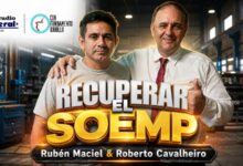 Photo of Lista Celeste: Rubén Maciel y Roberto Cavalheiro se unen para “devolverle la dignidad” al trabajador municipal