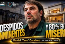 Photo of Daniel «Tano» Catalano: «El Estado está en una etapa permanente de socorro»