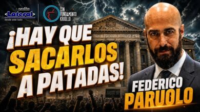 Photo of Federico Paruolo: “¡Hay que sacarlos a patadas!”