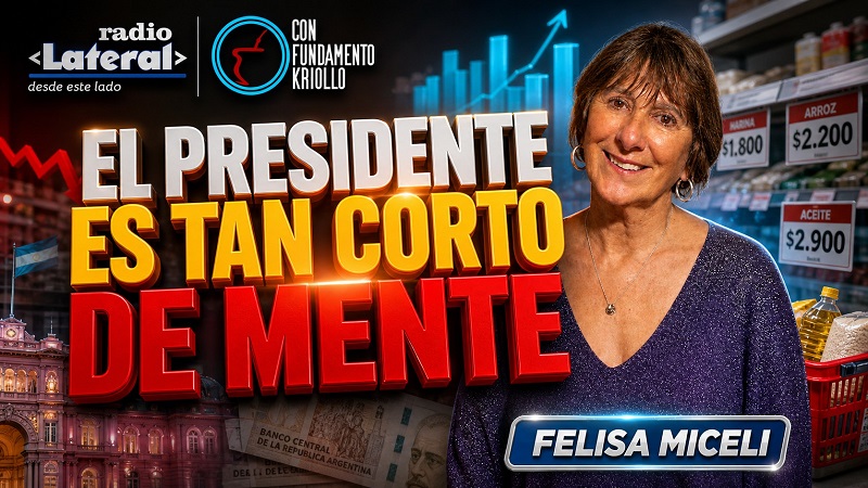 Felisa Miceli cruzó con dureza las declaraciones del Presidente sobre la crisis social y el endeudamiento