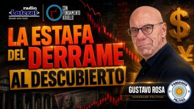 Photo of Panorama político: Gustavo Rosa desmonta la mentira del derrame y denuncia el saqueo neoliberal