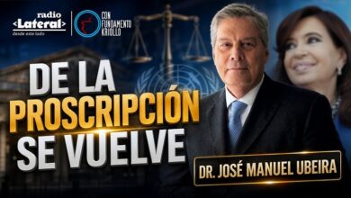 Photo of De la proscripción se vuelve: Ubeira anticipa la definición internacional de la ONU y advierte sobre el colapso judicial