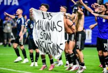 Photo of ​Las Malvinas en la despedida de Messi 